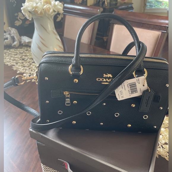 Coach Rowan Satchel With Grommets - Picture 3 of 6